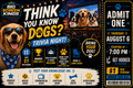Jumbotron Trivia Night #2 Aug 6 @ 7pm  (Think you know dogs?)